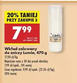 Biedronka Wkład do zniczy Lumia oferta