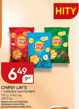 Chata Polska Lay's Chipsy 130g oferta