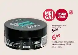Rossmann Wosk do stylizacji włosów power Isana Men oferta
