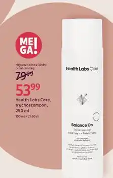 Rossmann Szampon nawilżający Health Labs Care oferta