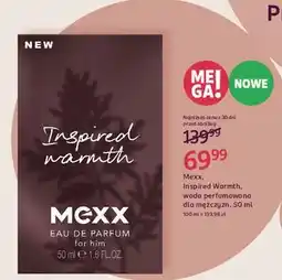 Rossmann Woda perfumowana Mexx Inspired Warmth oferta