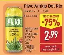 ALDI Piwo Del Rio oferta