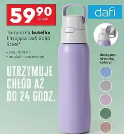 Biedronka Butelka termiczna filtrująca Dafi oferta