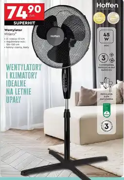 Biedronka Wentylator stojący Hoffen oferta