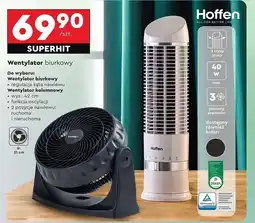 Biedronka Wentylator biurkowy Hoffen oferta