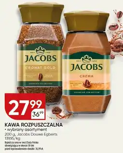 Chata Polska Kawa rozpuszczalna Cronat Gold/Crema Jacobs oferta