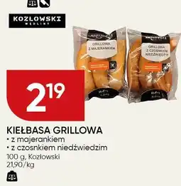 Chata Polska Kiełbasa grillowa z majerankiem/z czosnkiem niedźwiedzim Kozłowski oferta