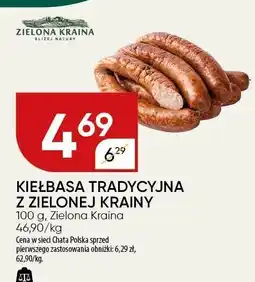 Chata Polska Kiełbasa tradycyjna z Zielonej Krainy Zielona Kraina oferta