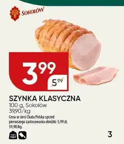 Chata Polska Szynka klasyczna Sokołów oferta