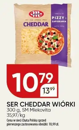 Chata Polska Ser Cheddar wiórki Mlekpol oferta