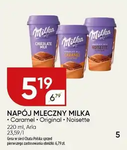 Chata Polska Napój mleczny Milka Caramel/Original/Noisette oferta