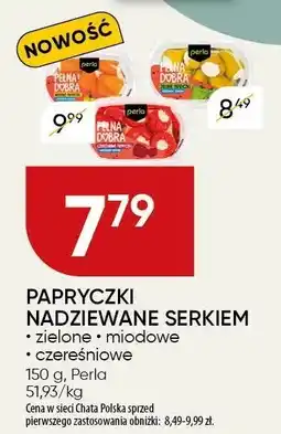 Chata Polska Papryczki nadziewane serkiem zielone/miodowe/czeresniowe Perła oferta