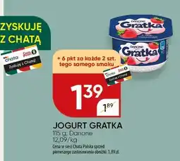 Chata Polska Jogurt Gratka Danone oferta