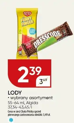 Chata Polska Lody Algida oferta