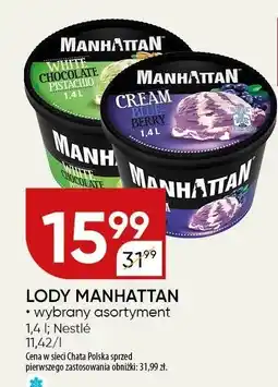 Chata Polska Lody Manhattan Nestle oferta