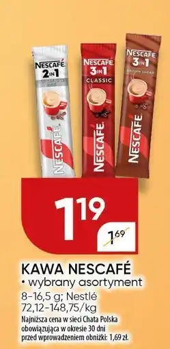 Chata Polska Kawa Nescafe Nestle oferta