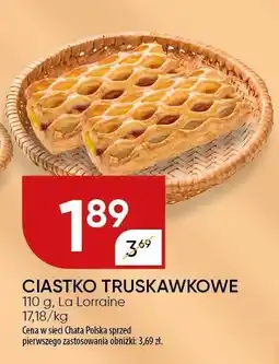 Chata Polska Ciastko truskawkowe La Lorraine oferta