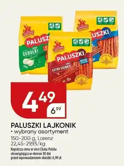 Chata Polska Paluszki Lajkonik Lorenz oferta
