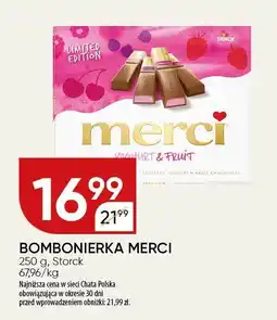 Chata Polska Bombonierka Merci Storck oferta