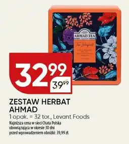 Chata Polska Herbata Ahmad zestaw Levant Foods oferta