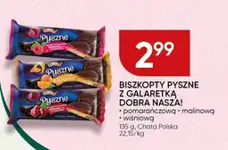 Chata Polska Biszkopty Pyszne z galaretką Chata Polska oferta