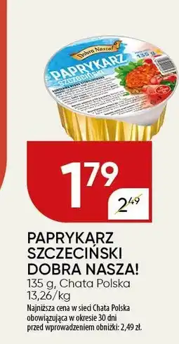 Chata Polska Paprykarz szczeciński Chata Polska oferta
