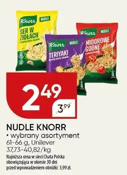 Chata Polska Nudle Knorr oferta
