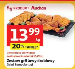 Auchan Zestaw grillowy drobiowy Auchan oferta