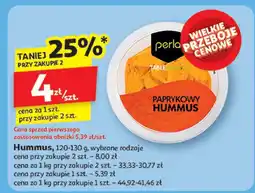 Auchan Hummus paprykowy Perla oferta