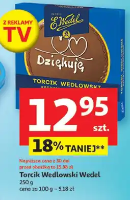 Auchan Czekolada Torcik Wedlowski Wedel oferta
