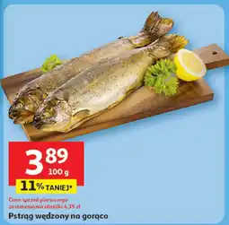 Auchan Ryba pstrąg wędzony na gorąco Auchan oferta