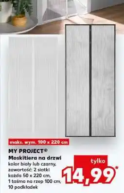 Kaufland MY PROJECT Moskitiery na drzwi oferta