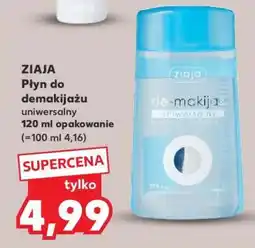 Kaufland ZIAJA Płyn do demakijażu uniwersalny 120 ml opakowanie oferta