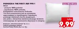 Kaufland PODUSZKA THE FIRST: REF PFR 1 oferta