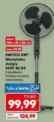 Kaufland SWITCH ON Wentylator stojący SSVF 45 D2 oferta