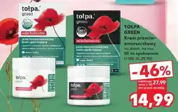 Kaufland TOŁPA GREEN Krem przeciwzmarszczkowy na dzień, na noc 50 ml opakowanie (=100 ml 29,98) oferta