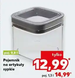 Kaufland Pojemnik na artykuły sypkie oferta