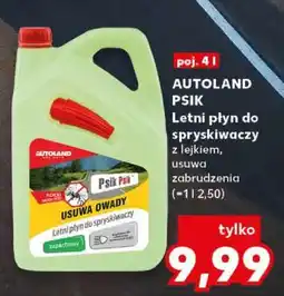 Kaufland AUTOLAND PSIK Letni płyn do spryskiwaczy oferta