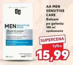 Kaufland AA MEN SENSITIVE CARE Balsam po goleniu 100 ml opakowanie oferta