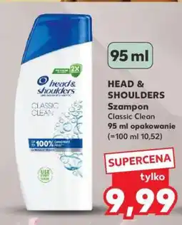 Kaufland HEAD & SHOULDERS Szampon Classic Clean 95 ml opakowanie oferta
