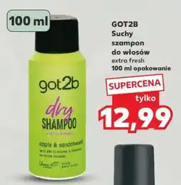 Kaufland GOT2B Suchy szampon do włosów extra fresh 100 ml opakowanie oferta