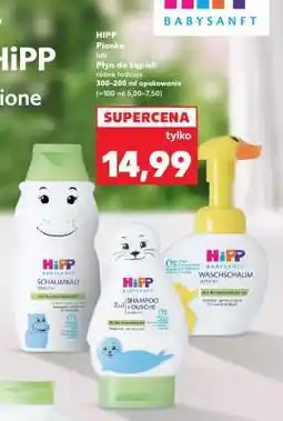 Kaufland HIPP Pianka lub Płyn do kąpieli oferta
