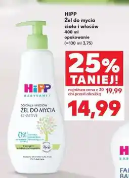 Kaufland HIPP Żel do mycia ciała i włosów 400 ml opakowanie oferta