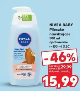 Kaufland NIVEA BABY Mleczko nawilżające 500 ml opakowanie oferta