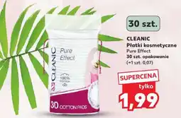Kaufland CLEANIC Płatki kosmetyczne Pure Effect oferta