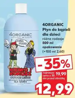 Kaufland 4ORGANIC Płyn do kąpieli dla dzieci oferta