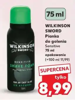 Kaufland WILKINSON SWORD Pianka do golenia Sensitive oferta