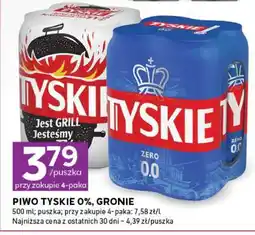 Stokrotka Express PIWO TYSKIE 0%, GRONIE oferta
