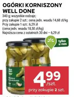 Stokrotka Market OGÓRKI KORNISZONY WELL DONE oferta