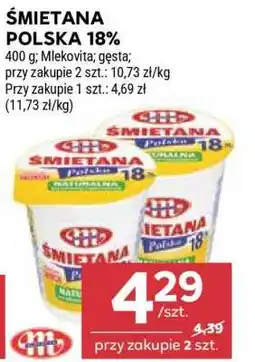 Stokrotka Market Śmietana Polska 18 % oferta